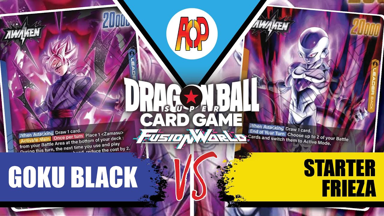 Fusion World: Goku Black vs Frieza | Awaken Pulse Gameplay