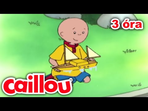 Caillou hajója | Vitorla alatt | Caillou magyar | Rajzfilmek gyerekeknek