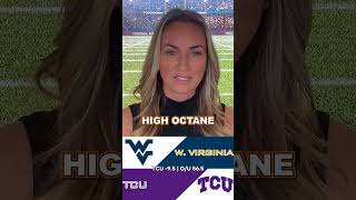 Will West Virginia's high octane offense get them the win over TCU?