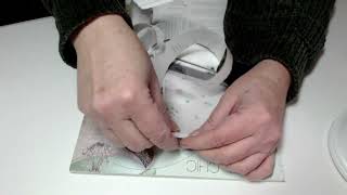 ASMR Magazine Pages Ripping Cutting Tearing Crinkling Crumpling - No Talking