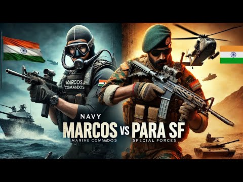 MARCOS vs PARA SF Special Forces Comparison | Strength, Training & Missions Explained!