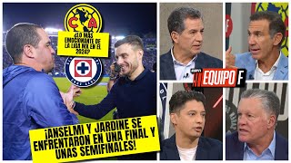 CRUZ AZUL VS AMÉRICA, la MEJOR RIVALIDAD de Liga MX. ¿Podrá Anselmi coronarla con título? | Equipo F