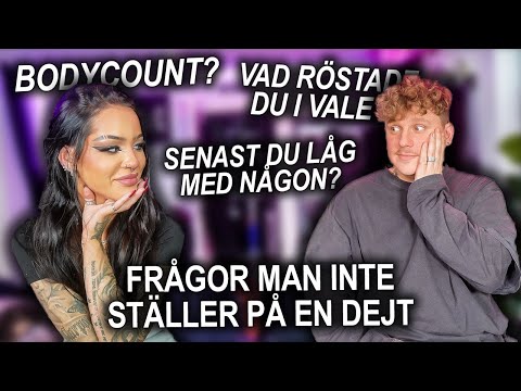 STÄLLER FRÅGOR MAN INTE VÅGAR STÄLLA PÅ EN DEJT | MED LEO