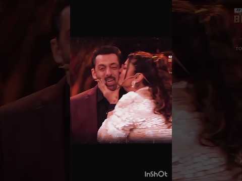 cute 🥰 girl kissing Salman Khan Aishwarya Rai seeing #shorts #salmankhan #aishwarya