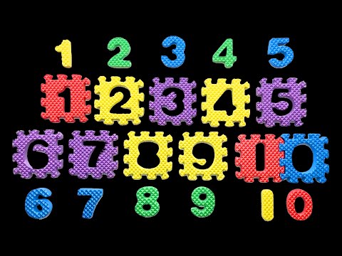 숫자놀이 | 장난감 숫자 퍼즐로 1부터 10까지 영어숫자 배우기 | 숫자 맞추기 | 수세기 Learn numbers 123