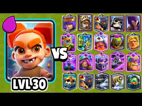 BERSERKER  NIVEL 30 vs TODAS LAS CARTAS | Clash Royale