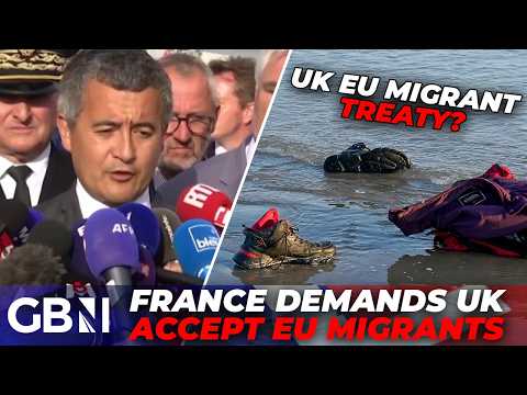 France DEMANDS Britain accepts migrants from anywhere in the EU after 12 die in English Channel