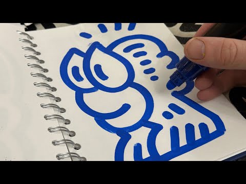 Mr Doodle is live (Blue)