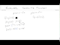 Evaluating Composite Functions and Their Properties