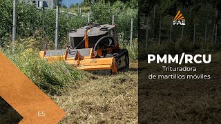 Trituradora de martillos móviles FAE PMM/RCU75 para el vehículo con orugas radiocontrolado FAE RCU75