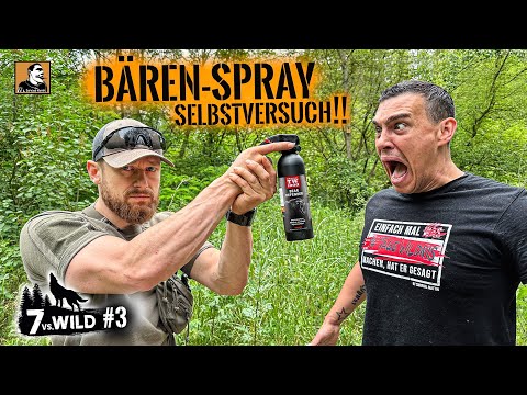 7 vs. Wild - BÄREN-ABWEHR-SPRAY im SELBSTTEST mit @FritzMeinecke eskaliert komplett  Survival Mattin