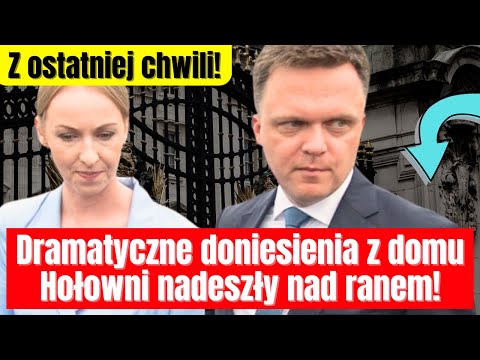 Z ostatniej chwili! Dramatyczne doniesienia z domu Hołowni nadeszły nad ranem!