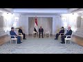 الرئيس عبد الفتاح السيسي يستقبل رئيس مجلس النواب الليبي