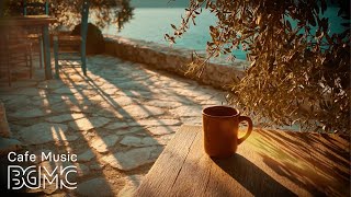 🌅 Mediterranean Stone Terrace Cafe - Healing Slow Bossa Nova Music | Study, Work & Relaxation BGM