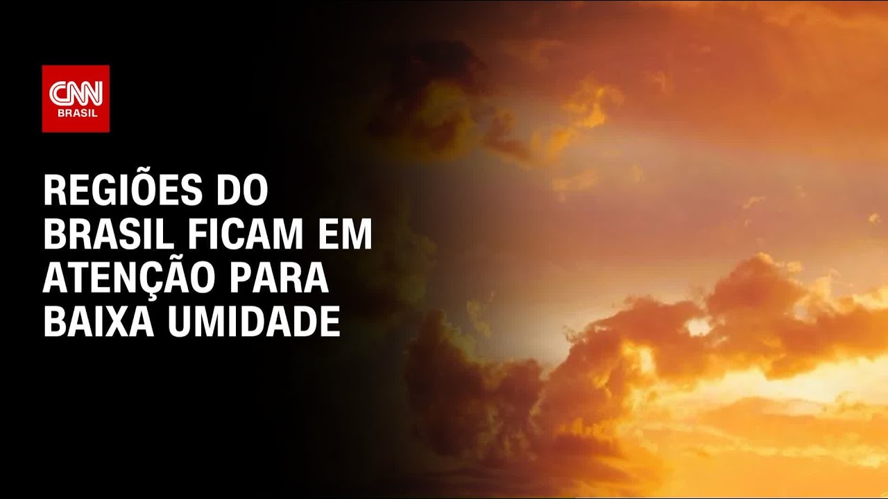 Previsão do tempo: Várias regiões do país ficam em alerta para baixa umidade | CNN NOVO DIA