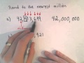 Rounding Whole Numbers to the Nearest Million