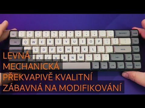 DIY mechanická klávesnice pod 1000,- která nestojí za PRD