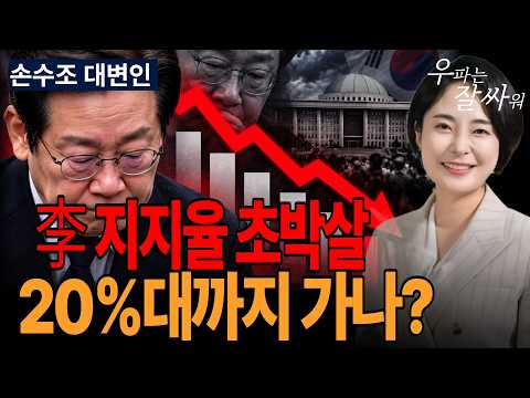 ●<strong>이영풍TV</strong> 우잘싸[손수조 대변인] 李 20%대까지 가나?