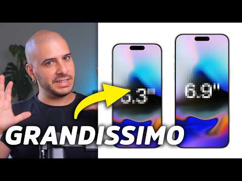 APPLE: IPHONE 16 Sarร ENORME! Ecco I NUOVI DISPLAY Del PRO MAX
