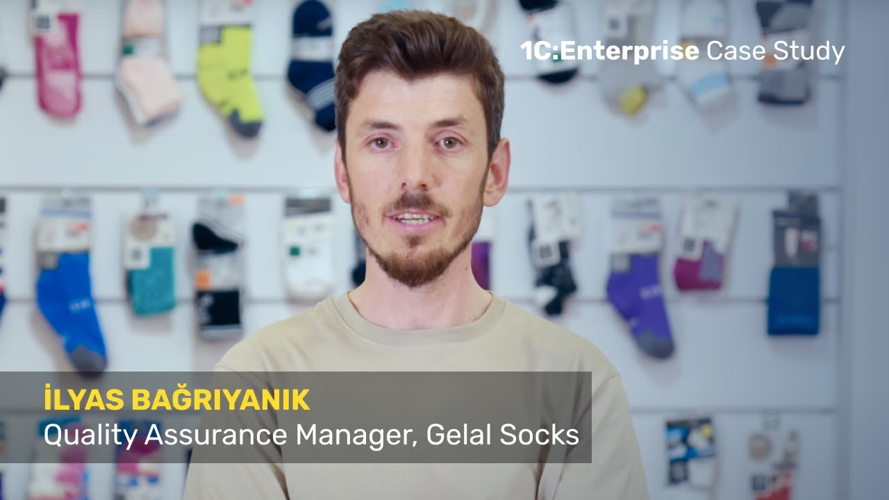 1C:Enterprise Case Study: Production automation system for Gelal Corap | 9/14/2022

Can you imagine a factory producing 1 000 000 socks per day? A factory that provides the entire Europe with high-quality socks.