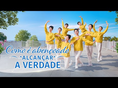 Canção de louvor "Como é abençoado alcançar a verdade" Dança cristã