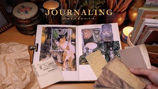 Relaxing Journal With Me ASMR - Making a Moodboard
