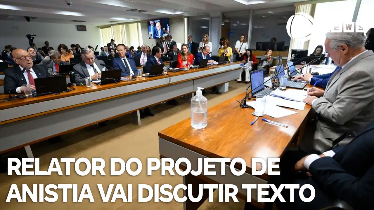 Relator do projeto de anistia deve discutir texto com partidos