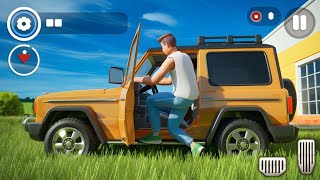 Modified Mahindra Yellow Car Games: Indian Cars (Gadi Wala Game) - Car Game Android Gameplay
