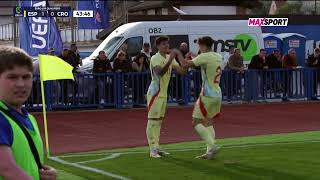 ŠPANJOLSKA U19 vs HRVATSKA U19 4:0 (Kvalifikacije za U19 Europsko prvenstvo)
