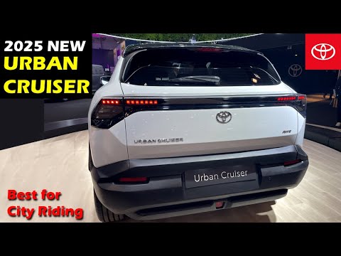 2025 NEW TOYOTA URBAN CRUISER SUV 😍 The best EV for city riding