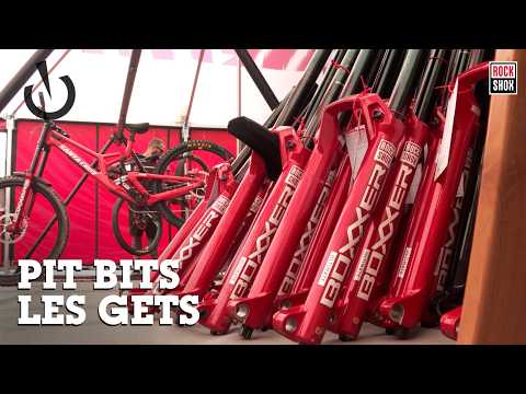 MODIFIED Frames and EPIC TOOLS – Les Gets World Cup Downhill PIT BITS