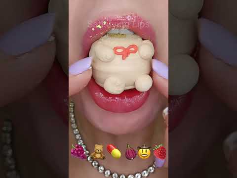 ASMR Satisfying Eating Foods For Tingles #asmr #asmrtingles #summeronshorts