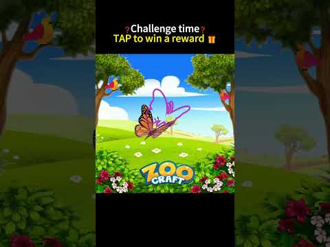 Can you stop the #butterfly at the right moment?! 🦋 #challenge #zoocraft
