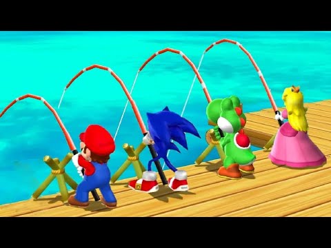 Who is the Lucky Player in Mario Party 9 Minigames