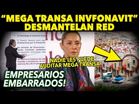 CLAUDIA ¡NO PERDONA LO QUE HIZO INFONAVIT! CREARON RED PARA ROBAR DINERO DE TRABAJADORES...