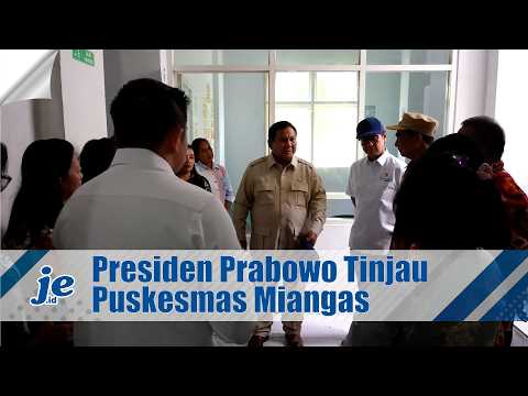 Presiden Prabowo Tinjau Puskesmas Miangas, Segera Renovasi dan Tambah Fasilitas Kesehatan