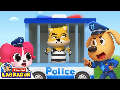 🔍Sheriff Labrador - Policía vs. Ladrones en Fuga 🚨 | Videos para Niños | BabyBus en Español