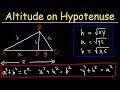 Geometric Mean and Pythagorean Theorem