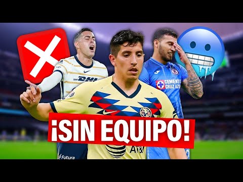 Los 9 EXTRANJEROS ex Liga MX que NO TIENEN EQUIPO❌🔥