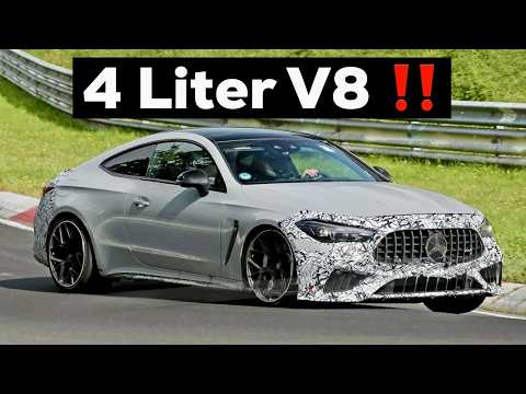 BREAKING NEWS! 2025 Mercedes-AMG CLE 63 Will Debut with 4.0 Liter V8 THIS YEAR!