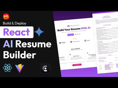 Build & Deploy AI Resume Builder App Using React, Vite, Tailwind css, Strapi, Clerk