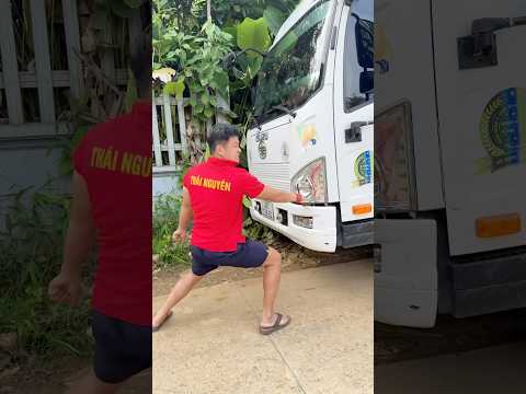 The Hand Helps Its Owner Pull a Car