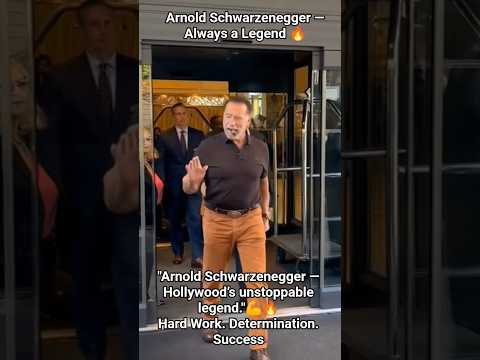 Arnold Schwarzenegger — Always a Legend 🔥#arnoldschwarzenegger #legend