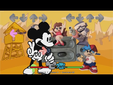 FNF Suicide Mickey Mouse sings Ugh   HARD