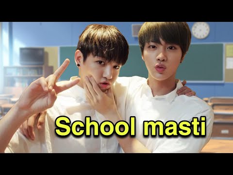 jin School Masti 🚌 // Part-1