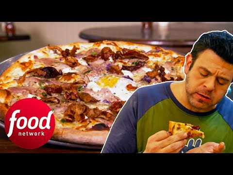 "One Of The Best Pizzas I've Ever Had" Adam Tries Drunken Duck Pizza | Secret Eats With Adam Richman
