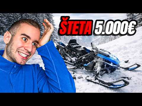 DIVLJAO SAM I SLUPAO SANKE... VLOG