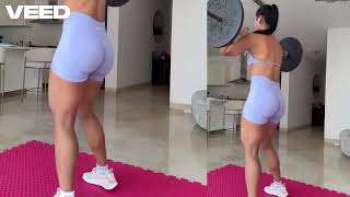 Glúteos e Quadríceps no Fogo com Azucena Cantillo 🍑🔥 | Treino Feminino Intenso