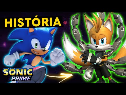 História COMPLETA || Sonic Prime (Temporada 1,2 e 3)