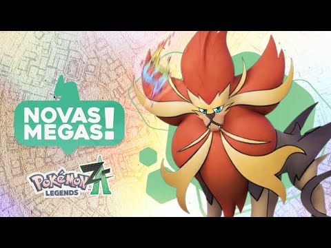 Vazou? Novas megas evoluções de kalos para Pokémon legenda Z-A!